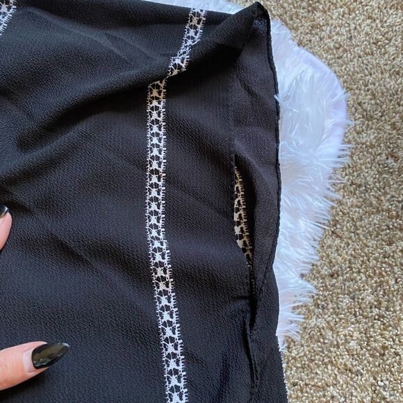 Dress Barn NEW Boho Open Front Fringe Cardigan One Size Lightweight - Picture 4 of 7